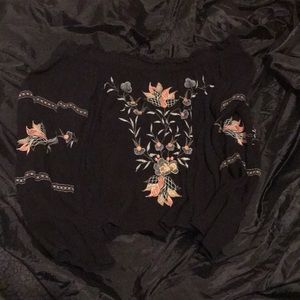 Off the shoulder blouse